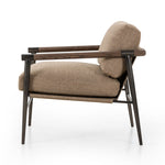 Featuring Rowen Chair - Alcala Fawn by Four Hands at Amethyst Home. Angular oak arms pair with tailored seating of high-performance fabric. Slim, carbon-finished steel legs add a dose of modern-industrial edge. Performance fabrics are specially created to withstand spills, stains, high traffic and wear, ensuring long-term comfort and unmatched durability.
. Amethyst Home provides interior design, new home construction design consulting, vintage area rugs, and lighting in the Alpharetta metro area.