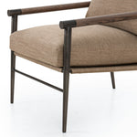 Featuring Rowen Chair - Alcala Fawn by Four Hands at Amethyst Home. Angular oak arms pair with tailored seating of high-performance fabric. Slim, carbon-finished steel legs add a dose of modern-industrial edge. Performance fabrics are specially created to withstand spills, stains, high traffic and wear, ensuring long-term comfort and unmatched durability.
Ov. Amethyst Home provides interior design, new home construction design consulting, vintage area rugs, and lighting in the Portland metro area.