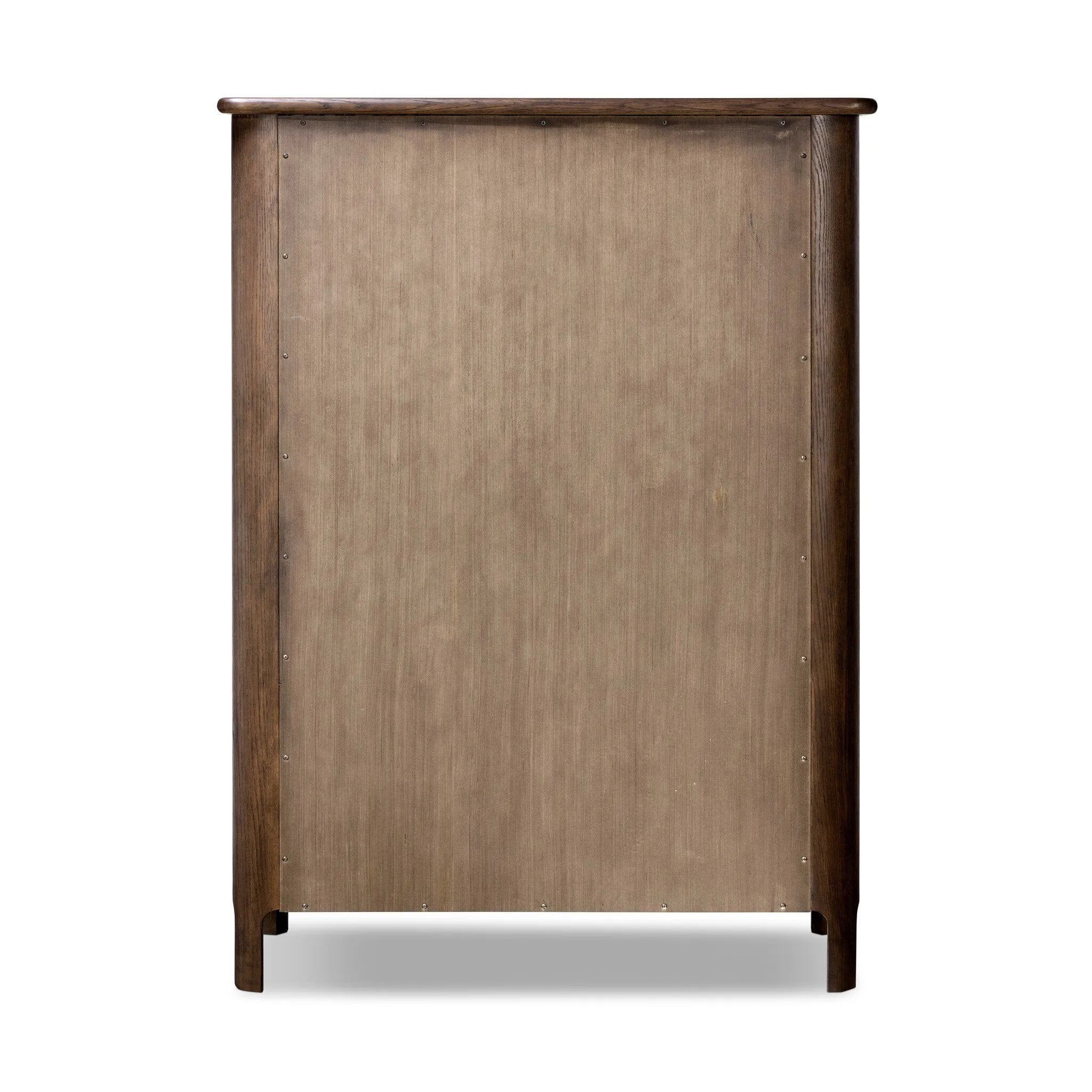 Featuring Russ Aged Oak Tall Dresser by Four Hands at Amethyst Home. Like an heirloom tallboy with six drawers, this aged oak dresser has room for it all. Detailed with an overhang surface, carved edges top to bottom, angled legs and oval drawer pulls finished in dark gunmetal.
Overall Dimensions: 21.0" L x 39.0 " W x 53.0" H
Collection: BoltonColors: Aged Oa. Amethyst Home provides interior design, new home construction design consulting, vintage area rugs, and lighting in the Seattle metro area.