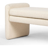 Featuring Serena Durham Cream Accent Bench by Four Hands at Amethyst Home. Cream, boucle-like upholstery covers a long, sophisticated dining bench.Overall Dimensions: 18"W x 70"Lx 19"H
Collection: TownsendColors: Durham CreamMaterials: 61% Polyester, 39% W Weight: 48.5 lbs. Amethyst Home provides interior design, new home construction design consulting, vintage area rugs, and lighting in the Monterey metro area.