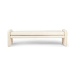 Featuring Serena Durham Cream Accent Bench by Four Hands at Amethyst Home. Cream, boucle-like upholstery covers a long, sophisticated dining bench.Overall Dimensions: 18"W x 70"Lx 19"H
Collection: TownsendColors: Durham CreamMaterials: 61% Polyester, 39% W Weight: 48.5 lbs. Amethyst Home provides interior design, new home construction design consulting, vintage area rugs, and lighting in the Newport Beach metro area.