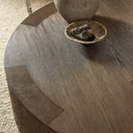 Featuring Sheffield Large-Warm Natural Coffee Table by Four Hands at Amethyst Home. A simple stunner. This large coffee table features exposed joinery from five thick, gently curved legs. Crafted from a beautiful oak veneer with exposed graining throughout.Overall Dimensions: 60"W x 60"L x 13"H
Collection: IrondaleColors: Warm Natural Flat Oak VeneerMateri. Amethyst Home provides interior design, new home construction design consulting, vintage area rugs, and lighting in the Scottsdale metro area.