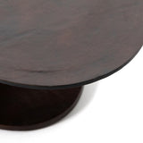 We love the open, airy base of this Simone Oval Coffee Table. Place in your living room or lounge area and place your favorite accessories to elevate the space. Amethyst Home provides interior design services, furniture, rugs, and lighting in the Miami metro area.