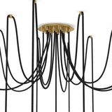 Featuring Spider Burnished Brass Clear Ribbon Glass Cord Chandelier by Four Hands at Amethyst Home. Clear glass spheres float at varying lengths for a statement-making piece. Each globe is individually blown, shaped and sculpted by hand through a one-hour process. Brass and glass are 98% recyclable. Designed and sustainably crafted in Poland by Schwung.
Overa. Amethyst Home provides interior design, new home construction design consulting, vintage area rugs, and lighting in the Houston metro area.