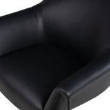 Featuring Suerte Chair - Carson Black by Four Hands at Amethyst Home. With a curvy silhouette and classic rolled arms, thick-cut top-grain leather brings a fresh feel to vintage-inspired accent seating, with an airy iron cradle base for a beautiful balance of scale.Overall Dimensions: 35"W x 33.50"L x 31"H
Collection: FarrowColors: Carson Black ,Matte Ebony. Amethyst Home provides interior design, new home construction design consulting, vintage area rugs, and lighting in the Calabasas metro area.