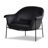 Featuring Suerte Chair - Carson Black by Four Hands at Amethyst Home. With a curvy silhouette and classic rolled arms, thick-cut top-grain leather brings a fresh feel to vintage-inspired accent seating, with an airy iron cradle base for a beautiful balance of scale.Overall Dimensions: 35"W x 33.50"L x 31"H
Collection: FarrowColors: Carson Black ,Matte EbonyMate. Amethyst Home provides interior design, new home construction design consulting, vintage area rugs, and lighting in the Omaha metro area.