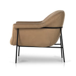 Featuring Suerte Chair - Palermo Nude by Four Hands at Amethyst Home. With a curvy silhouette and classic rolled arms, thick-cut leather lends a fresh feel to vintage-inspired accent seating, with an airy iron cradle base for a beautiful balance of scale.
Collection: FarrowColors: Palermo Nude ,Matte EbonyMaterials: Top Grain Leather ,IronOverall Dimensions: 35"W x 33.50"L x 31"H We. Amethyst Home provides interior design, new construction, custom furniture, and area rugs in the Boston metro area.