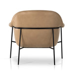 Featuring Suerte Chair - Palermo Nude by Four Hands at Amethyst Home. With a curvy silhouette and classic rolled arms, thick-cut leather lends a fresh feel to vintage-inspired accent seating, with an airy iron cradle base for a beautiful balance of scale.
Collection: FarrowColors: Palermo Nude ,Matte EbonyMaterials: Top Grain Leather ,IronOverall Dimensions: 35"W x 33.50"L x 31"H. Amethyst Home provides interior design, new construction, custom furniture, and area rugs in the Park City metro area.