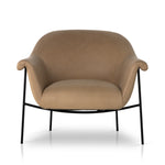 Featuring Suerte Chair - Palermo Nude by Four Hands at Amethyst Home. With a curvy silhouette and classic rolled arms, thick-cut leather lends a fresh feel to vintage-inspired accent seating, with an airy iron cradle base for a beautiful balance of scale.
Collection: FarrowColors: Palermo Nude ,Matte EbonyMaterials: Top Grain Leather ,IronOverall Dimensions: 35"W x 33.50"L x 31"H . Amethyst Home provides interior design, new construction, custom furniture, and area rugs in the Portland metro area.