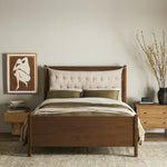 Featuring Sullivan Harbor Sand Bed by Four Hands at Amethyst Home. A simple, heavy wood bed frame with a removable sling cushion in a neutral fabric with blind button tufting. Choose the all-wood look or opt for a softer look with the pillow. The cushion is reinforced at the corners for added durability and easily removed for cleaning.
Collection: Patt. Amethyst Home provides interior design, new home construction design consulting, vintage area rugs, and lighting in the Salt Lake City metro area.
