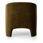 Featuring Sully Surrey Moss Chair by Four Hands at Amethyst Home. Shape-driven from top to bottom, this modern accent chair is tightly upholstered in a smooth cotton velvet fabric. Subtle highs and lows throughout the fabric change in appearance depending on the direction of the fabric's nap and the lighting in the room, bringing movement to the entire piece. S-spring construction. Amethyst Home provides interior design, new construction, custom furniture, and area rugs in the Portland metro area.