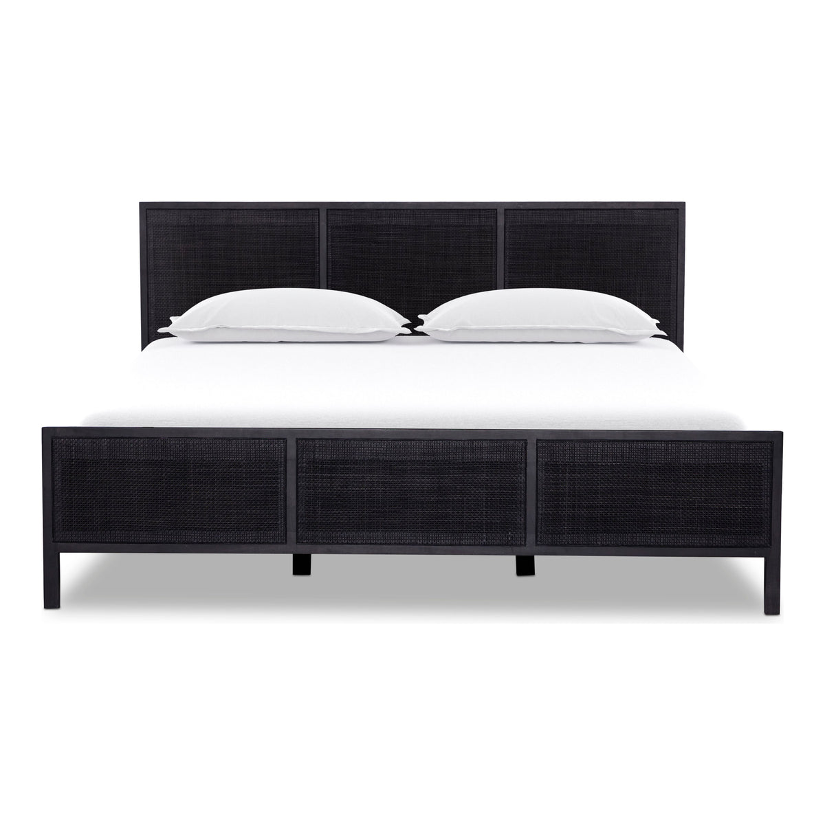 Sydney Black Wash King Bed | ready to ship!