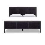 Featuring Sydney Black Wash Queen Bed by Four Hands at Amethyst Home. Black-washed mango frames an inset of black woven cane, for a textural, monochromatic look.Overall Dimensions: 62.25"W x 83"L x 46.50"H
Collection: PrescottColors: Black Wash ,Black CaneMaterials: Solid Mango ,Cane Weight: 148.11 lbs. Amethyst Home provides interior design, new construction, custom furniture, and area rugs in the Laguna Beach metro area.