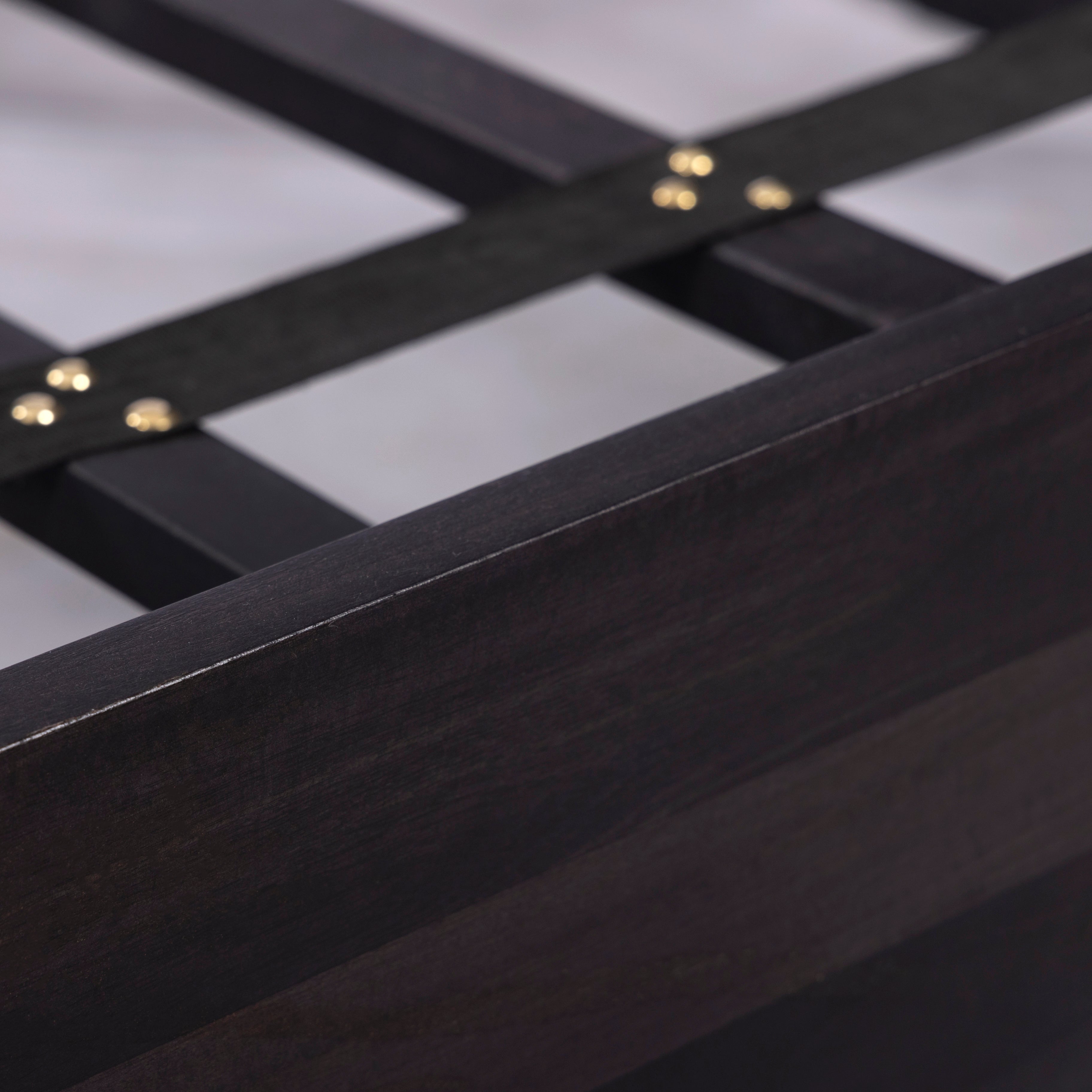 Featuring Sydney Black Wash Queen Bed by Four Hands at Amethyst Home. Black-washed mango frames an inset of black woven cane, for a textural, monochromatic look.Overall Dimensions: 62.25"W x 83"L x 46.50"H
Collection: PrescottColors: Black Wash ,Black CaneMaterials: Solid Mango ,Cane Weight: 148.11 lbs. Amethyst Home provides interior design, new construction, custom furniture, and area rugs in the Los Angeles metro area.