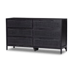 Featuring Sydney Black Wash 6 Drawer Dresser by Four Hands at Amethyst Home. Introduce timeless style to your bedroom with the Sydney Black Wash 6 Drawer Dresser. With six spacious drawers, this dresser offers plenty of storage for clothes, linens, and more. Crafted from sturdy wood, it's sure to be a lasting addition to any decor.Overall Dimensions: 58"W x 17"L x 31.50"H
Collect. Amethyst Home provides interior design, new construction, custom furniture, and area rugs in the Calabasas metro area.