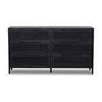 Featuring Sydney Black Wash 6 Drawer Dresser by Four Hands at Amethyst Home. Introduce timeless style to your bedroom with the Sydney Black Wash 6 Drawer Dresser. With six spacious drawers, this dresser offers plenty of storage for clothes, linens, and more. Crafted from sturdy wood, it's sure to be a lasting addition to any decor.Overall Dimensions: 58"W x 17"L x 31.50"H
Collectio. Amethyst Home provides interior design, new construction, custom furniture, and area rugs in the Seattle metro area.
