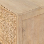 Featuring Sydney Natural Left Nightstand by Four Hands at Amethyst Home. Natural mango frames woven cane, for a light, textural look with fresh organic allure. Interior removable shelf for extra storage options.
Collection: PrescottColors: Natural Mango ,Natural CaneMaterials: Solid Mango ,CaneOverall Dimensions: 20"W x 16"L x 23.50"H Weight: 30.86 lbs. Amethyst Home provides interior design, new construction, custom furniture, and area rugs in the Calabasas metro area.