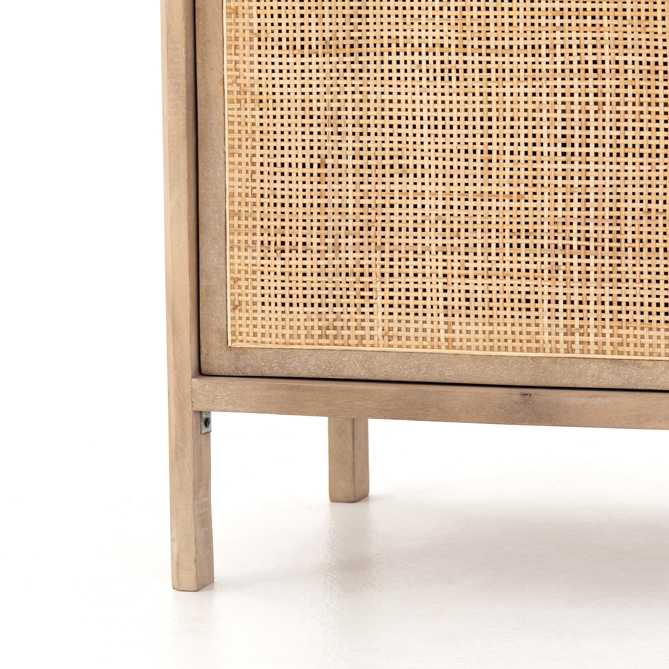 Featuring Sydney Natural Right Nightstand by Four Hands at Amethyst Home. Natural mango frames inset woven cane, for a light, textural look with fresh organic allure. Removable interior shelf for clever convenience.
Collection: PrescottColors: Natural Mango ,Natural CaneMaterials: Solid Mango ,CaneOverall Dimensions: 20"W x 16"L x 23.50"H Weight: 30.86 lbs. Amethyst Home provides interior design, new construction, custom furniture, and area rugs in the Miami metro area.