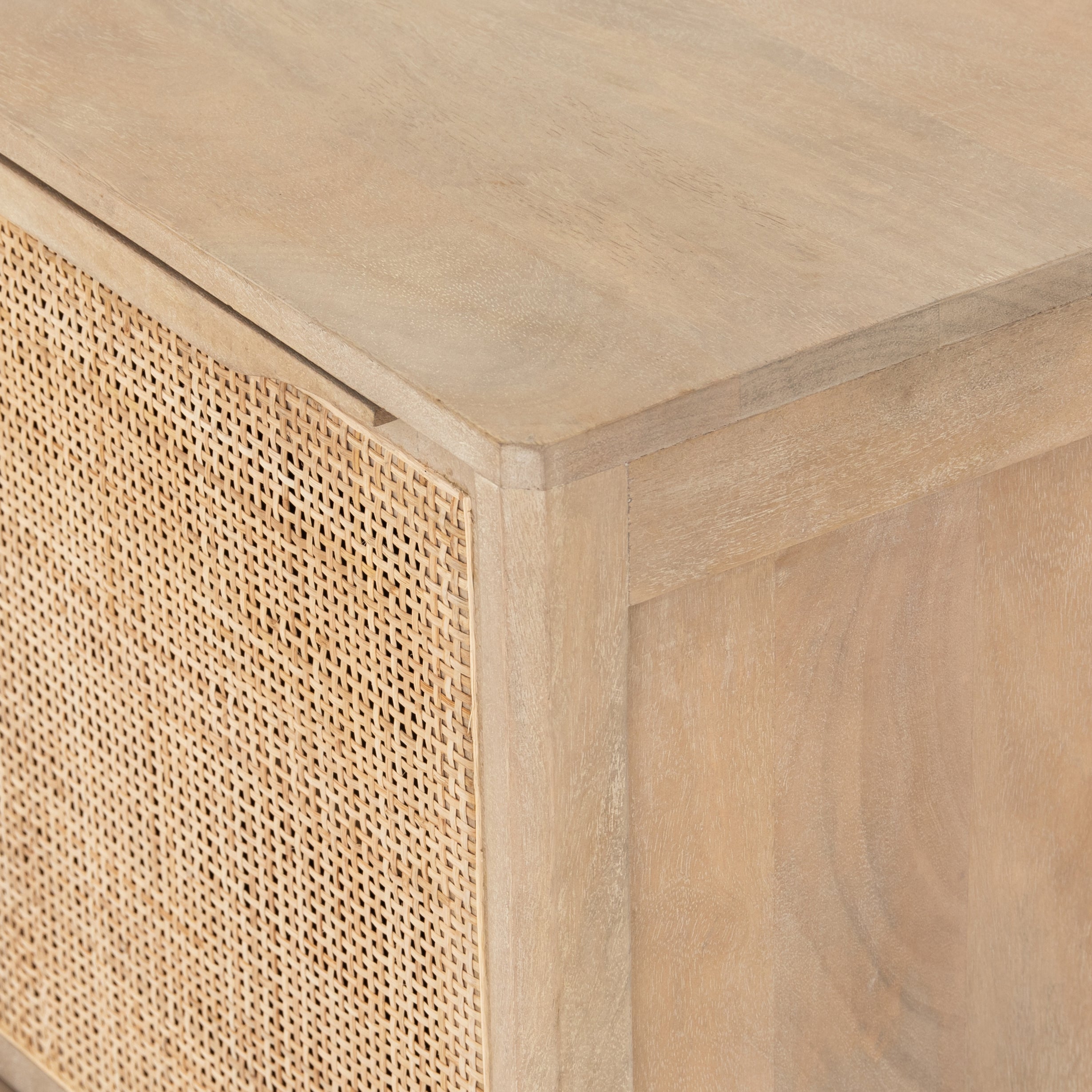 Featuring Sydney Natural Right Nightstand by Four Hands at Amethyst Home. Natural mango frames inset woven cane, for a light, textural look with fresh organic allure. Removable interior shelf for clever convenience.
Collection: PrescottColors: Natural Mango ,Natural CaneMaterials: Solid Mango ,CaneOverall Dimensions: 20"W x 16"L x 23.50"H Weight: 30.86 lbs. Amethyst Home provides interior design, new construction, custom furniture, and area rugs in the Seattle metro area.
