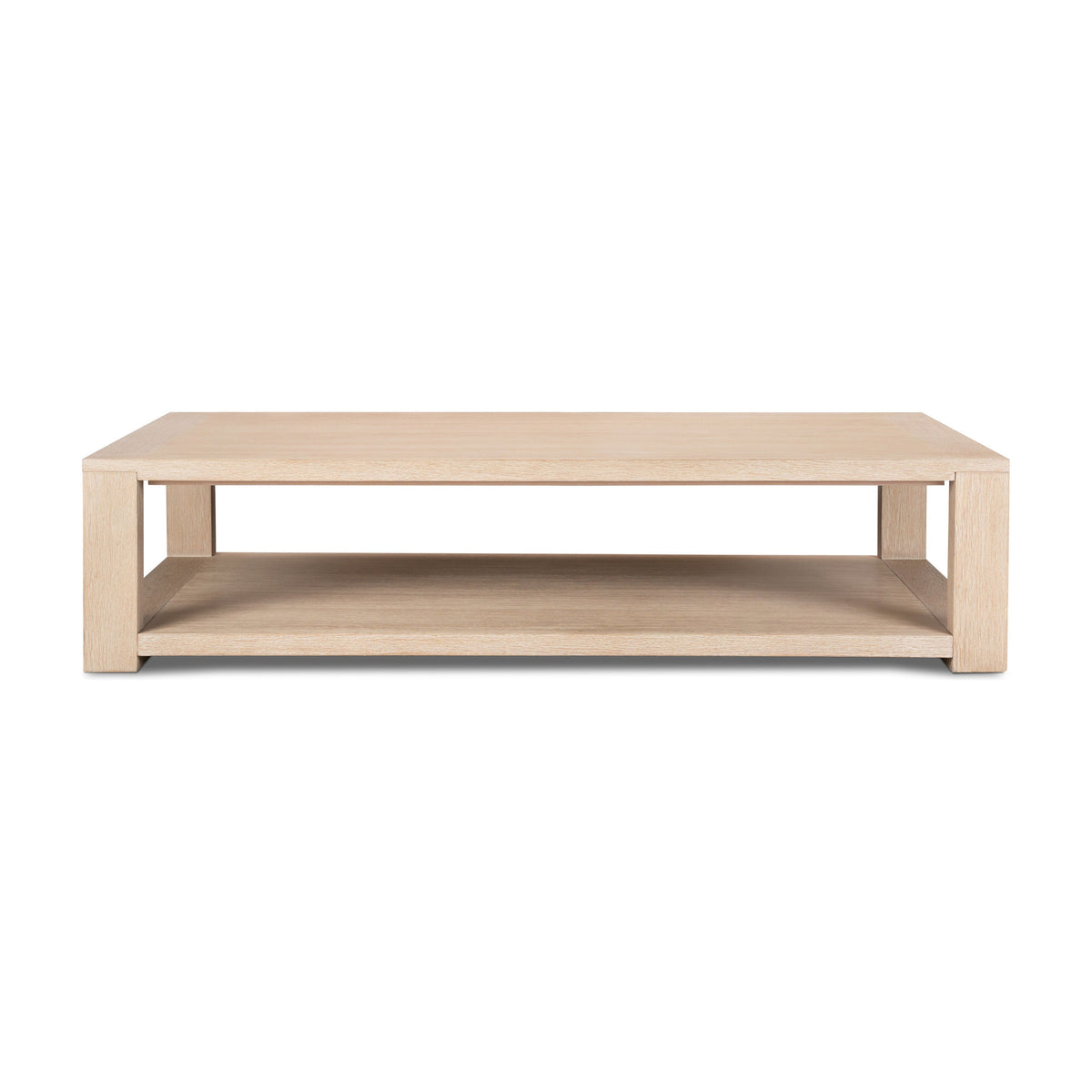 Thomas Bleached Oak Solid Coffee Table | ready to ship!