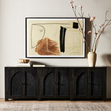 Featuring Tilda Black Wash Mango 6 Door Sideboard by Four Hands at Amethyst Home. Grand in scale and presence. Black-washed mango encases arched cane door panels featuring black-finished iron hardware, meeting a forward-thinking material mix with monochromatic vibes.
Collection: LeightonColors: Black Wash Mango ,Black Iron ,Black Circle CaneMaterials: Solid Mango ,Iron ,CaneOverall D. Amethyst Home provides interior design, new construction, custom furniture, and area rugs in the Miami metro area.