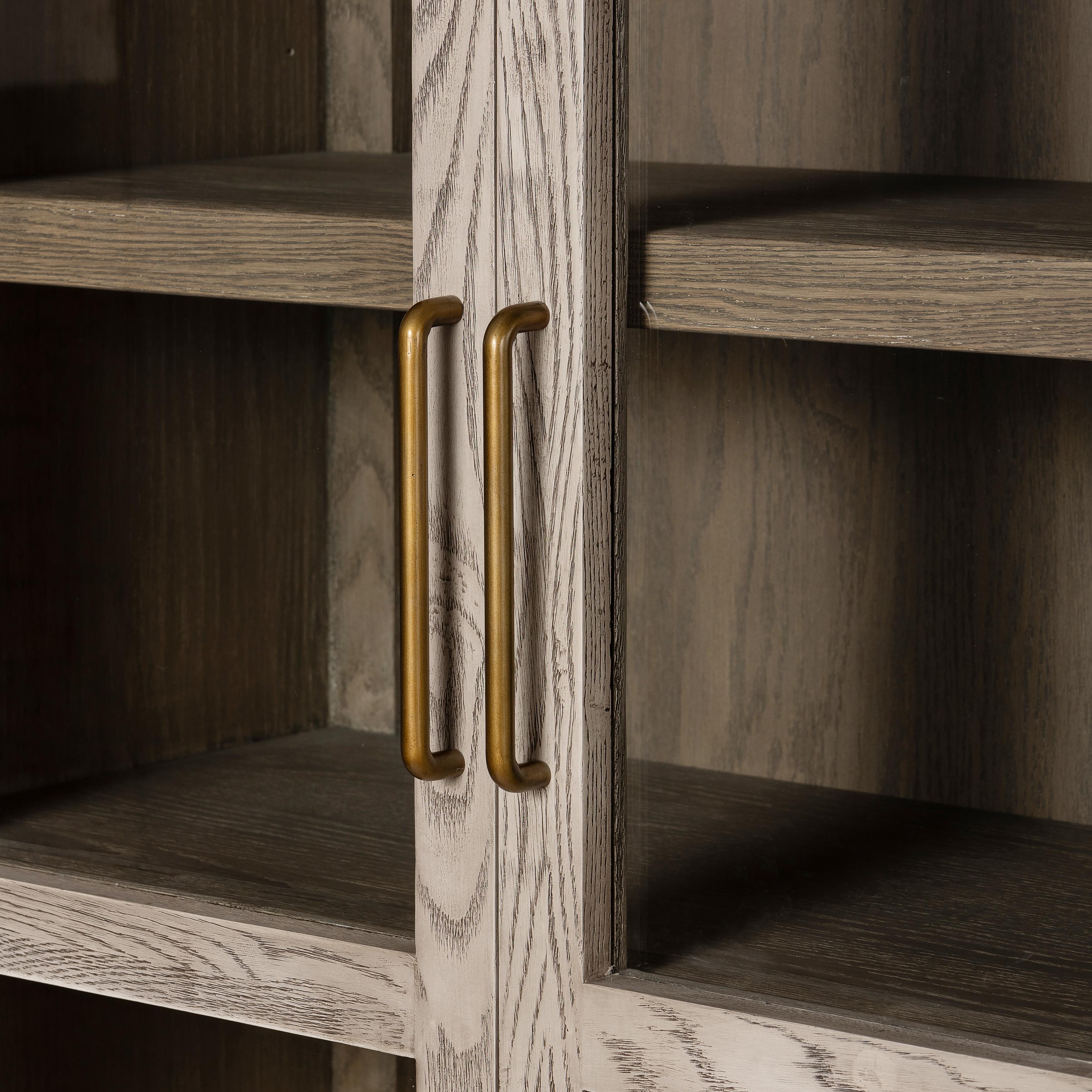Featuring Tolle Rustic White Solid Cabinet by Four Hands at Amethyst Home. Give your home a classic, timeless look with the Tolle Rustic White Solid Cabinet! This stylish cabinet is constructed of solid oak and iron, and features a rustic white finish and tempered glass accents. Ready to ship, it will add a unique touch to any room.
Overall Dimensions: 38"W x 19"L x 84"H
Collection: . Amethyst Home provides interior design, new construction, custom furniture, and area rugs in the Miami metro area.