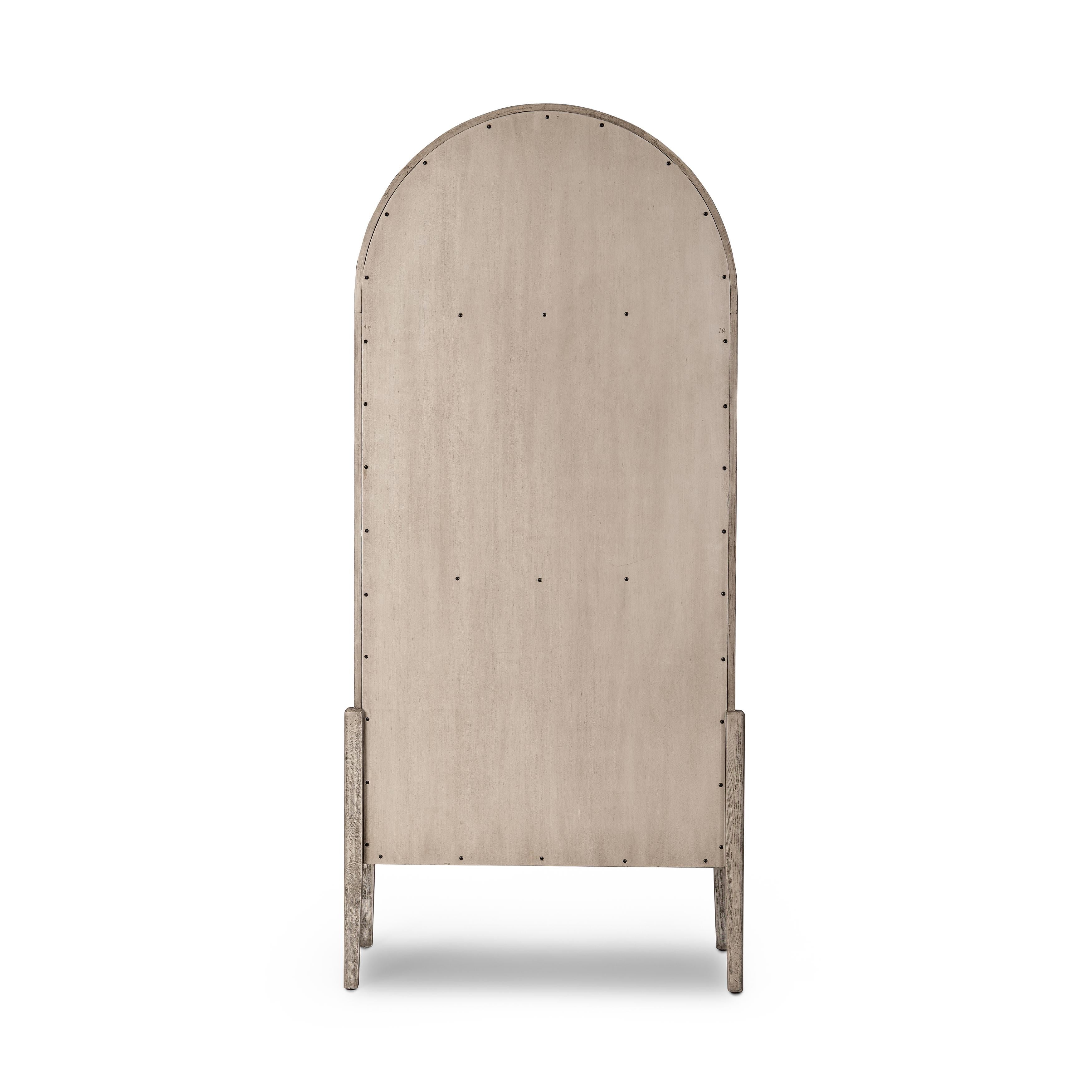 Featuring Tolle Rustic White Solid Cabinet by Four Hands at Amethyst Home. Give your home a classic, timeless look with the Tolle Rustic White Solid Cabinet! This stylish cabinet is constructed of solid oak and iron, and features a rustic white finish and tempered glass accents. Ready to ship, it will add a unique touch to any room.
Overall Dimensions: 38"W x 19"L x 84"H
Collecti. Amethyst Home provides interior design, new construction, custom furniture, and area rugs in the San Diego metro area.