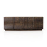 Featuring Tussac Matte Brown Neem Media Console by Four Hands at Amethyst Home. Tussac Matte Brown Neem Media Console is made from dark-finished neem native to India, Africa and other semi-tropical regions, chamfer detailing brings a linear, textured look to a storage-driven media console. Dual rear cutouts for cord management.
Overall Dimensions: 78"W x 17.75"L x 27"HWeight: 155.42 lbsMateria. Amethyst Home provides interior design services, furniture, rugs, and lighting in the Austin metro area.
