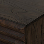 Featuring Tussac Matte Brown Neem Media Console by Four Hands at Amethyst Home. Tussac Matte Brown Neem Media Console is made from dark-finished neem native to India, Africa and other semi-tropical regions, chamfer detailing brings a linear, textured look to a storage-driven media console. Dual rear cutouts for cord management.
Overall Dimensions: 78"W x 17.75"L x 27"HWeight: 155.42 lbsMaterial. Amethyst Home provides interior design services, furniture, rugs, and lighting in the Omaha metro area.