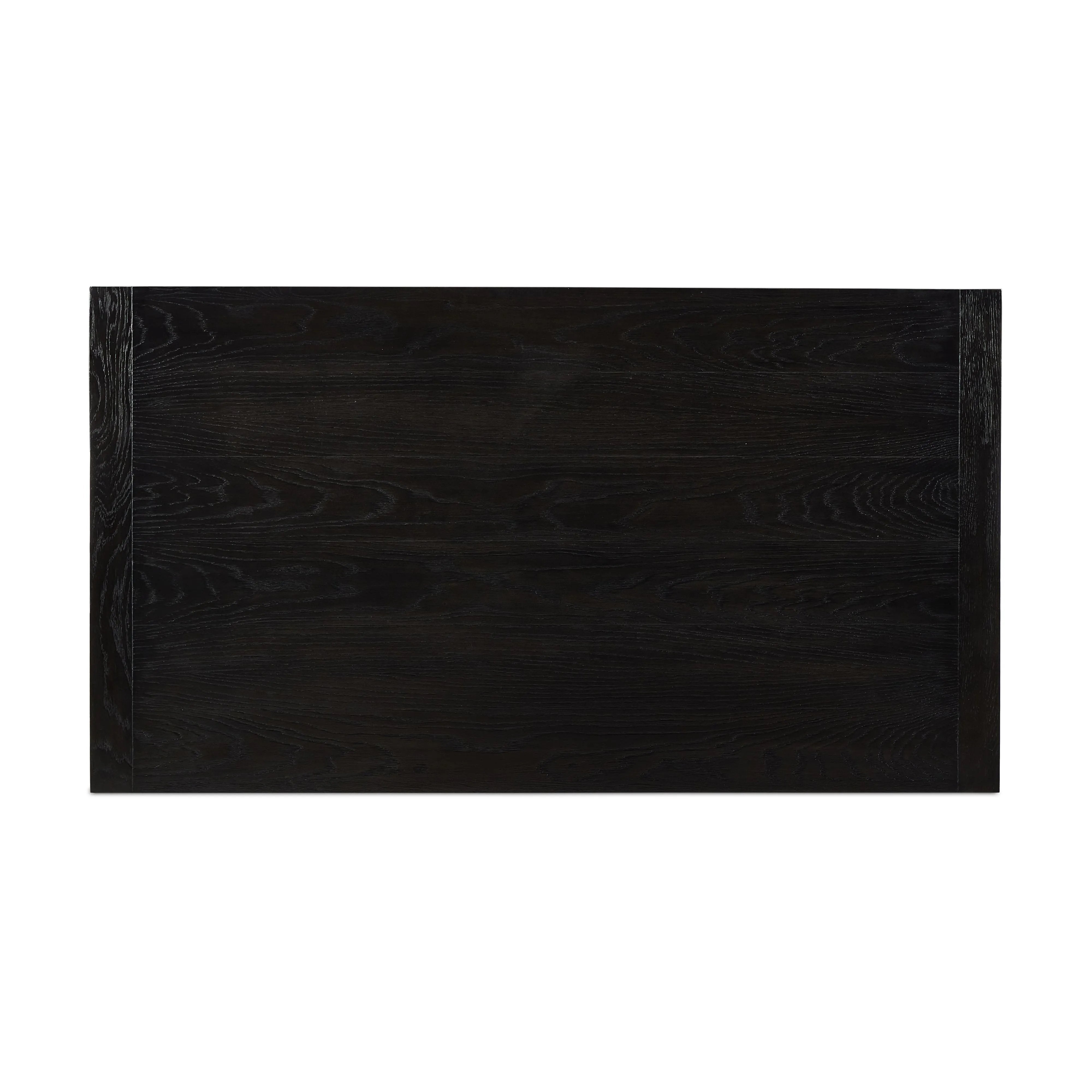 Featuring Warby Worn Black Oak Coffee Table by Four Hands at Amethyst Home. Black-finished oak shapes a streamlined coffee table with a rich while minimalist look.Overall Dimensions: 36"W x 65"L x 14"H
Collection: BennettColors: Worn Black Veneer ,Worn Black OakMaterials: Thick Oak Veneer ,Solid Oak Weight: 125.66 lbsClearance from Floor: 10.25"Distance . Amethyst Home provides interior design, new home construction design consulting, vintage area rugs, and lighting in the Laguna Beach metro area.