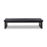 Featuring Warby Worn Black Oak Coffee Table by Four Hands at Amethyst Home. Black-finished oak shapes a streamlined coffee table with a rich while minimalist look.Overall Dimensions: 36"W x 65"L x 14"H
Collection: BennettColors: Worn Black Veneer ,Worn Black OakMaterials: Thick Oak Veneer ,Solid Oak Weight: 125.66 lbsClearance from Floor: 10.25"Distance Betw. Amethyst Home provides interior design, new home construction design consulting, vintage area rugs, and lighting in the Portland metro area.