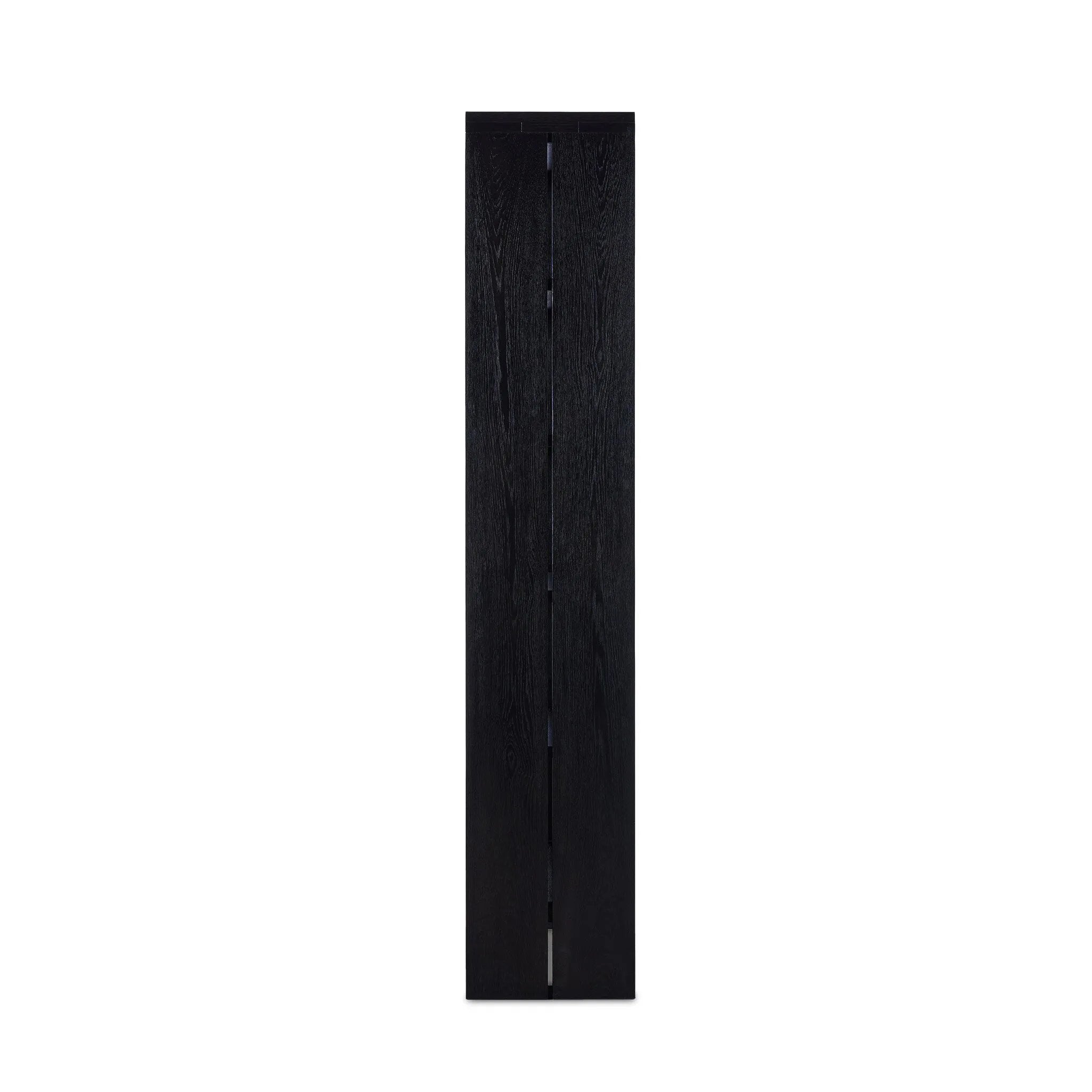 Featuring Warby Worn Black Cabinet by Four Hands at Amethyst Home. This minimal-inspired bookcase is crafted from a mix of solid oak and worn black veneer. Featuring glass-front doors and spacious shelves for storage and display.
Overall Dimensions: 18.0" L x 42.0" W x 94.0" H
Collection: BennettColors: Worn Black Veneer, Worn Black OakMaterials: Thick. Amethyst Home provides interior design, new home construction design consulting, vintage area rugs, and lighting in the Salt Lake City metro area.