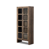 Featuring Warby Worn Oak Cabinet by Four Hands at Amethyst Home. This minimal-inspired bookcase is crafted from a mix of solid oak and worn oak veneer. Featuring glass-front doors and spacious shelves for storage and display.
Overall Dimensions: 18.0" L x 42.0 " W x 94.0" H
Collection: BennettColors: Worn Oak VeneerMaterials: Oak Veneer, Solid OakWeight: 28. Amethyst Home provides interior design, new home construction design consulting, vintage area rugs, and lighting in the Calabasas metro area.
