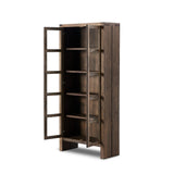 Featuring Warby Worn Oak Cabinet by Four Hands at Amethyst Home. This minimal-inspired bookcase is crafted from a mix of solid oak and worn oak veneer. Featuring glass-front doors and spacious shelves for storage and display.
Overall Dimensions: 18.0" L x 42.0 " W x 94.0" H
Collection: BennettColors: Worn Oak VeneerMaterials: Oak Veneer, Solid OakWeight: 286.6. Amethyst Home provides interior design, new home construction design consulting, vintage area rugs, and lighting in the Dallas metro area.