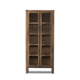 Featuring Warby Worn Oak Cabinet by Four Hands at Amethyst Home. This minimal-inspired bookcase is crafted from a mix of solid oak and worn oak veneer. Featuring glass-front doors and spacious shelves for storage and display.
Overall Dimensions: 18.0" L x 42.0 " W x 94.0" H
Collection: BennettColors: Worn Oak VeneerMaterials: Oak Veneer, Solid OakWeight: 28. Amethyst Home provides interior design, new home construction design consulting, vintage area rugs, and lighting in the Nashville metro area.