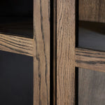 Featuring Warby Worn Oak Cabinet by Four Hands at Amethyst Home. This minimal-inspired bookcase is crafted from a mix of solid oak and worn oak veneer. Featuring glass-front doors and spacious shelves for storage and display.
Overall Dimensions: 18.0" L x 42.0 " W x 94.0" H
Collection: BennettColors: Worn Oak VeneerMaterials: Oak Veneer, Solid OakWeight: 286.6 . Amethyst Home provides interior design, new home construction design consulting, vintage area rugs, and lighting in the Tampa metro area.