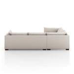 Featuring Westwood Bennett Moon 3-PC Sectional by Four Hands at Amethyst Home. Westwood Bennett Moon 3-PC Sectional's clean-lined and simply styled, high-performance fabric places a family-friendly twist on the quintessential sectional. A wooden base keeps things classy while casual. Various configuration options offer flexibility in any size space. Performanc. Amethyst Home provides interior design, new home construction design consulting, vintage area rugs, and lighting in the Boston metro area.