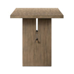 Featuring Wylie Rustic Grey Writing Desk by Four Hands at Amethyst Home. A minimalist frame on this large-scale desk lets the natural character of cracked oak take center stage. Designed with A-frame legs with exposed wood dowel joinery.
Overall Dimensions: 30.0" L x 75.0" W x 30.0" H
Collection: HaidenColors: Rustic Grey VeneerMaterials: Thick Oak Veneer ,Soli. Amethyst Home provides interior design, new home construction design consulting, vintage area rugs, and lighting in the Miami metro area.