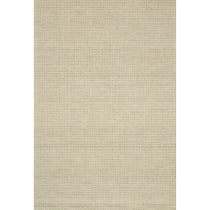 Featuring Giana Antique Ivory Rug by Loloi at Amethyst Home. Inspired by textural watercolors, the Giana Antique Ivory Area Rug combines a relaxed grid with soft variations of cream and ivory for an effortless and sophisticated look. Each area rug is hooked of 100% wool by artisans for a beautiful textural layer to your home. The soft textures of this are.  Amethyst Home provides interior design, new home construction design consulting, vintage area rugs, and lighting in the Alpharetta metro area.