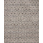 The Raven Taupe / Grey Rug is intricately handwoven with delicate, fine yarns that amplify the rug's layered and dimensional geometric design. While the rug itself is thick and sturdy, the colors and patterns have a casual lightness that can work in many spaces, from busy living rooms to serene bedrooms. Amethyst Home provides interior design, new construction, custom furniture, and area rugs in the Portland metro area.