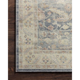 Featuring Hathaway Denim/Multi Rug by Loloi at Amethyst Home. Featuring soft motifs in a carefully curated color palate of blue, yellow, red, and hints of orange, the Hathaway Denim / Multi area rug captures the essence of one-of-a-kind vintage or antique area rug at an attractive price.
This rug is ideal for high traffic areas due to the rug's power-loom.  Amethyst Home provides interior design, new home construction design consulting, vintage area rugs, and lighting in the Washington metro area.