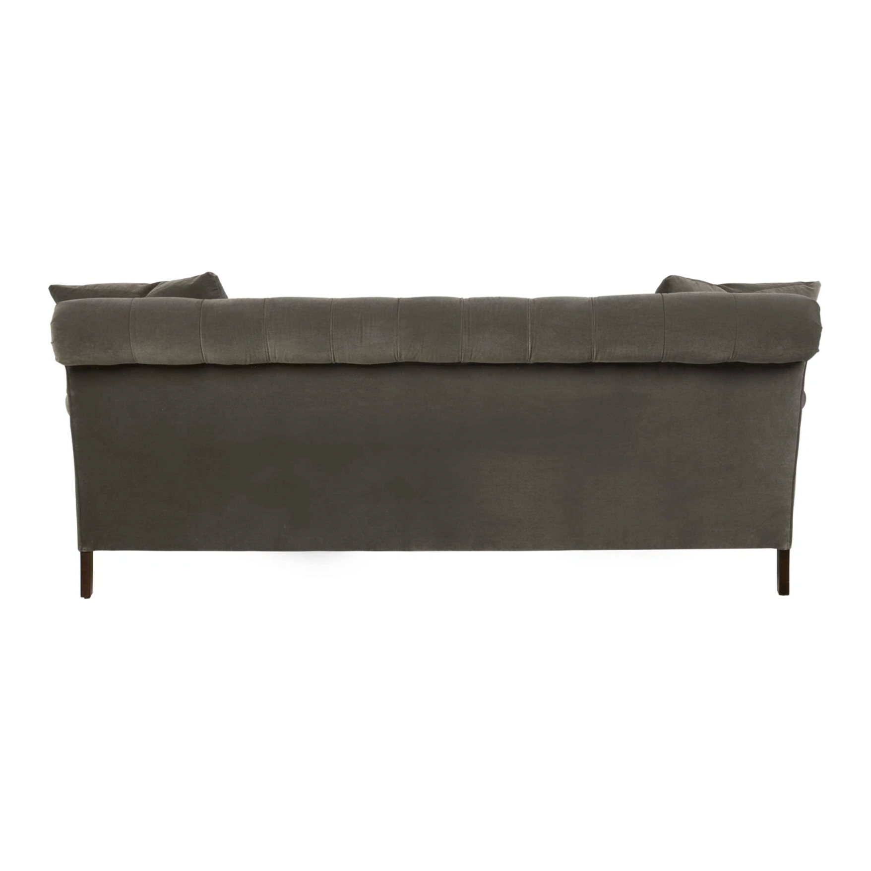 Featuring Henderson Upholstered 96" Sofa by Cisco Brothers at Amethyst Home. This romantic Henderson Upholstered Sofa Family by Cisco Brothers anchors your space with classic style elegantly appointed in this collection. The Henderson is a true style sophisticate with a button-tufted back and graceful curves. The Dimitri legs complete the look with beauti.  Amethyst Home provides interior design, new home construction design consulting, vintage area rugs, and lighting in the Scottsdale metro area.