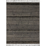 Featuring Iman Grey/Multi Hand-Knotted Rug by Loloi at Amethyst Home. A new take on Moroccan style rugs, the Iman Collection is hand-knotted of 100% wool pile by skilled artisans in India. The surface features linear and braided details, creating tonal variations that make each piece unique. Plus, each design is finished with playful fringe.
Hand Knotted1.  Amethyst Home provides interior design, new home construction design consulting, vintage area rugs, and lighting in the Alpharetta metro area.