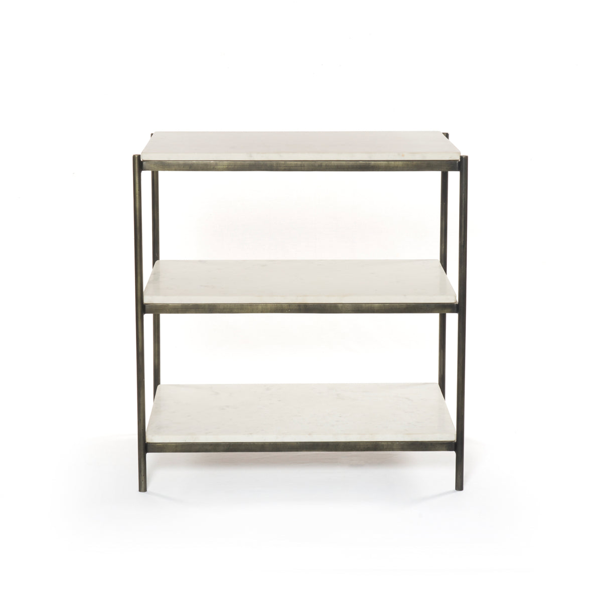 Tatum Nightstand - Hammered Gray | ready to ship!