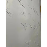 Featuring Bird Migration 1 Art by Wendover Art at Amethyst Home. The hand applied textured birds are represented in this reproduction art in their seasonal migration journey.
Size: 36.5"w x 71.5"hMedium: Hand painted on gallery wrapped canvasFrame: Matte white floaterSee the other bird migration art here! Framed as shown.  Amethyst Home provides interior design, new home construction design consulting, vintage area rugs, and lighting in the Nashville metro area.