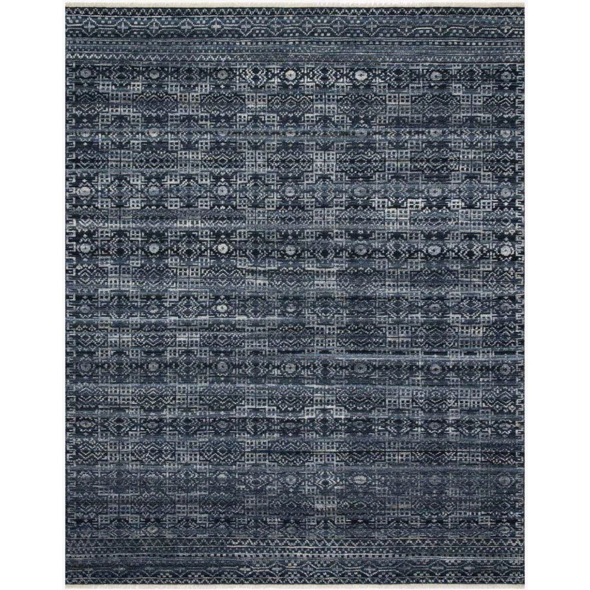 Idris Ink Hand-Knotted Rug