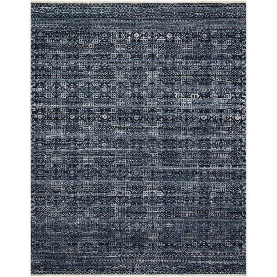 Idris Ink Hand-Knotted Rug
