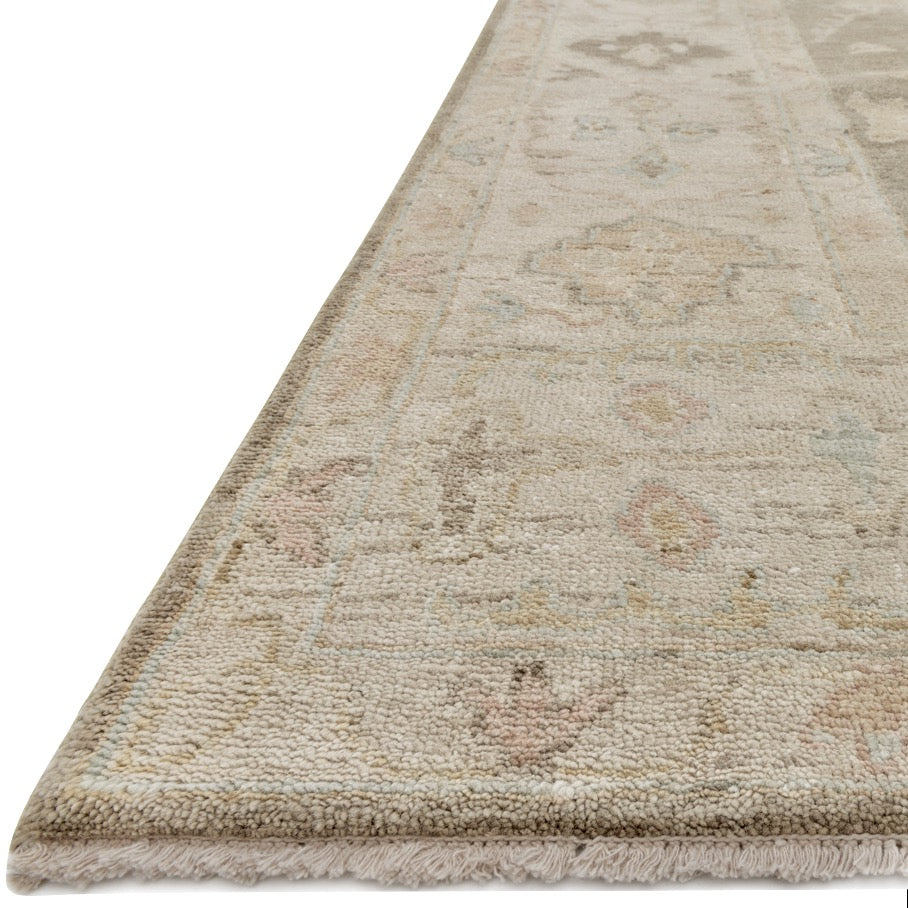 Vivienne Moss Gray / Stone Hand-Knotted Rug