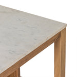 Featuring Indira Smoked Acacia Kitchen Island by Four Hands at Amethyst Home. Create space and style with the Indira Kitchen Island in Smoked Acacia made from smoked acacia and solid white marble. Roomy open shelving offers ample options for storage and display, while dual drawers keep frequently used items within reach.
Size: 62"W x 29"L x 36"H
Colors: Smoked Acacia, Smoked Acacia Veneer,. Amethyst Home provides interior design services, furniture, rugs, and lighting in the Des Moines metro area.