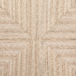 Modern curves redefine the classic wishbone-style counter stool. Vintage white all-weather wicker is woven for a dose of fresh texture within weathered grey teak framing. Cover or store indoors during inclement weather and when not in use.  Pictured in Weathered Grey. Also available in Black Teak and Matte Sealed Teak.  Overall Size: 21.50"w x 22.50"d x 38.50"h Seat Depth: 18.25" Seat Height: 26.50"